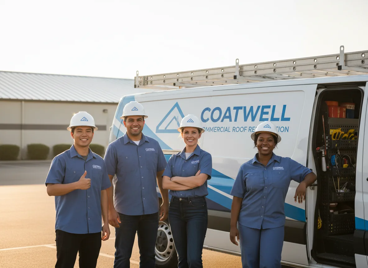 Commercial roof coating company in Sparks Glencoe, MD